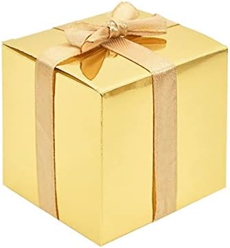 JIUQIANMOTO poklon kutija kvadratna kutija bombona 5,5 cm Kvadratna kutija s četvornim bojama