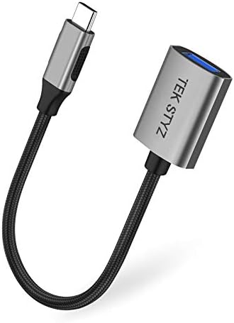 TEK STYZ USB-C USB 3.0 adapter kompatibilan s vašom Toyota Corolla im OTG Type-C/PD muški USB 3.0 ženski pretvarač.