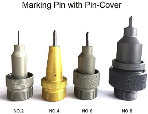 No.6 Oznaka PIN za stroj za označavanje Kuntai Dot Peen, Pneumatsko graviranje pin za natpisnu ploču, logotip, serijski broj, pismo,
