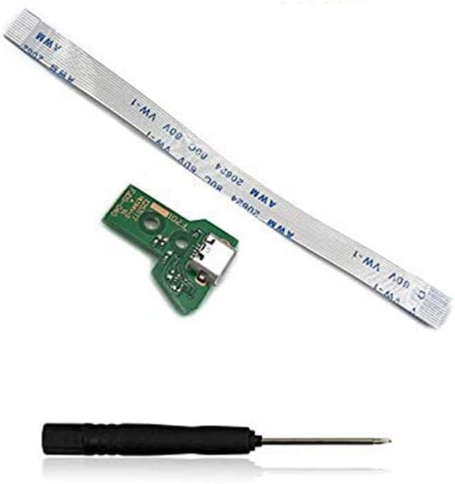 1 Postavite USB modul punjača punjača punjača za PS4 JDS-040 JDS 040 kontroler s 12-pin fleksibilnim alatom