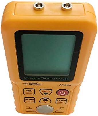 TONGBAO AR860 Digitalna ultrazvučna mjerača mjerača mjerenja mjernog raspona 1,00 do 300,00 mm čelična brzina brzina 1000 do 9999m/s