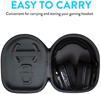 Torbica TUDIA EVA, kompatibilan sa wireless gaming slušalice Logitech G933 G930 G230 G430 G35, Tvrdi putarine na udarce torbica za