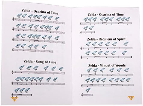Deekec Zelda Ocarina 12 rupa alto c s knjigom pjesama s zaštitnom torbom zaslona
