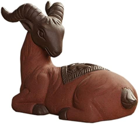 Nebaisen keramika kozji čaj za kućne ljubimce ukrasi keramičke životinjske figurice pribor za čaj za čaj kreativno 12 zodijaka ovčjeg