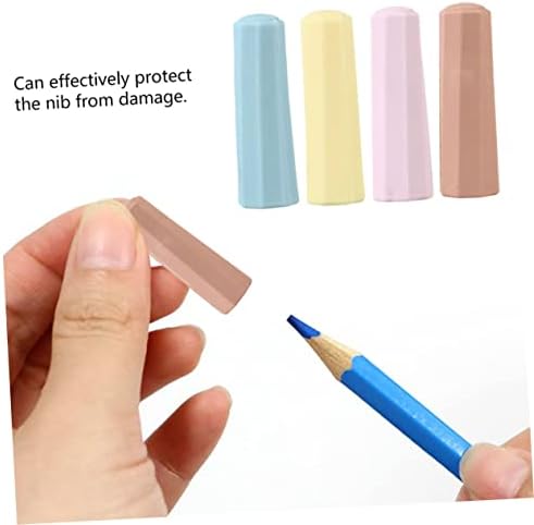 Stobok olovka ekstender kickstand dječje olovke Crayon olovke lijepe olovke za olovke zaštitni zaštitnik olovka pokrivač plastična