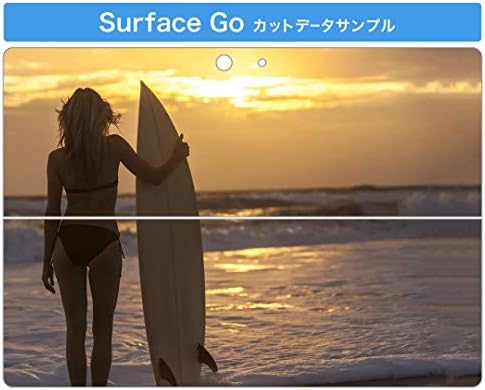 Poklopac naljepnice Igsticker za Microsoft Surface Go/Go 2 Ultra tanki zaštitni naljepnice za zaštitu tijela 006520 Photo morski zalazak