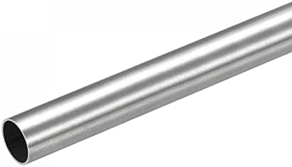 UxCell 316 cijev od nehrđajućeg čelika, 5 mm OD 0,5 mm debljina stijenke 250 mm duljina cijevi