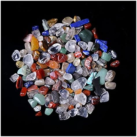 ZYM116 50g 3 veličine Prirodni mješoviti kvarc kristala, Kamena, šljunka, Dekor posude za uzorke, Prirodnog kamena i minerala, Naselje