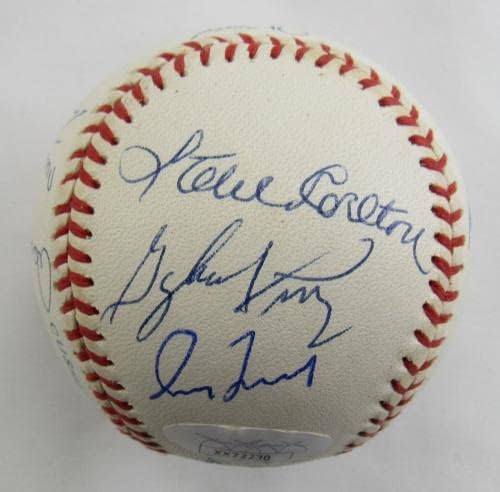 300 pobjeda kluba potpisani bejzbol Tom Seaver Greg Maddux Randy Johnson +9 JSA XX7223 - Autografirani bejzbol