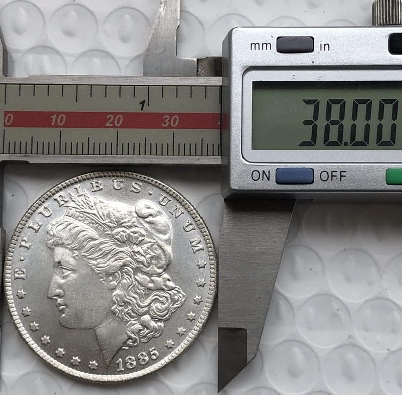 1893p Verzija američkog morgana kovanica srebrni dolar mesingani sa srebrnim antiknim rukotvorinama stranih komemorativnih kovanica