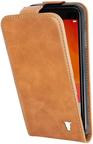 Preklopna Futrola za telefon s kompatibilnim telefonom/8/7 – visokokvalitetna futrola od prave kože s utorima za kartice i okomitim