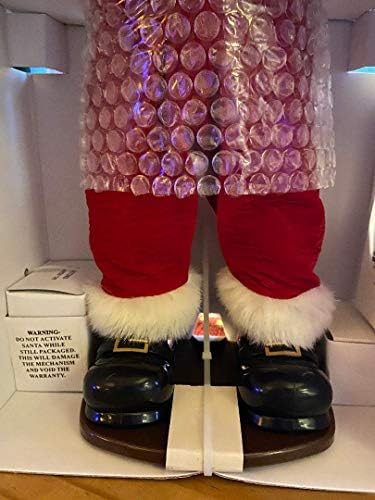 Umirovljen 1999. godine Jingle Bell Rock Santa s krznenom bradom