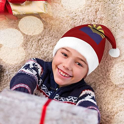 Država Arizona voli Božićni šešir personalizirani šešir Djeda Mraza smiješni Božićni ukrasi