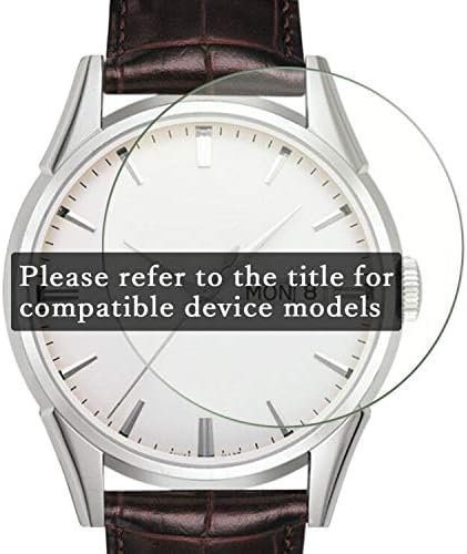 Synvy [3 pakiranje] Zaslon zaslona, ​​kompatibilan s Timex T2N500 TPU Film Smartwatch Smart Watch Protectors [Ne ublaženo staklo]