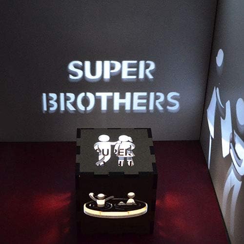 Braća Personalizirani projektor - najbolji poklon za svoj rođendan, Dan zaljubljenih, godišnjica, vjenčanje, djevojke, supruga, žena,