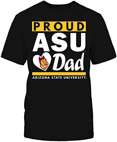 Fanprint Arizona State Sun Devils majica - Državno sveučilište Arizona Ponosni tata