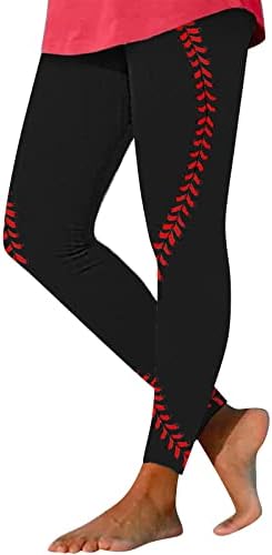 Nema granica haljina za juniorke ženske bejzbol tisak rastezljivih gamaša duge gamaše za ženske pamučne džepove bež