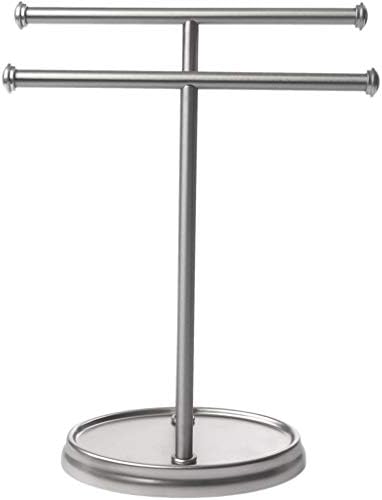 Dvostruki stalak za ručnike radna površina besplatna nosač za bušenje kupaonice toalet ručnik od nehrđajućeg čelika viseći nosač za