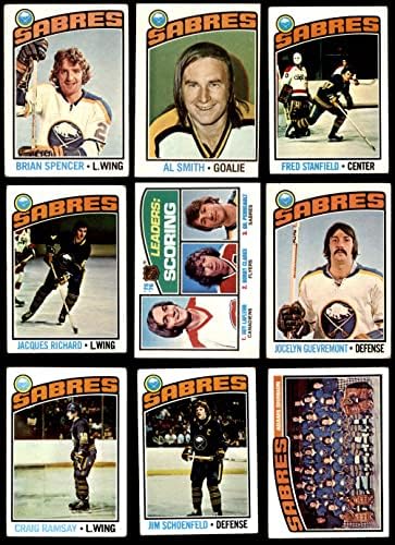 1976-77 Topps Buffalo Sabers u blizini Team Set Buffalo Sabers GD+ Sabers