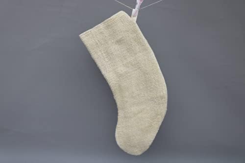 Sarikaya jastuk poklon božićna čarapa, bež čarapa, konopljive božićne čarape, čarapa kilim, čarapa Santa cruz, božićna čarapa, 569