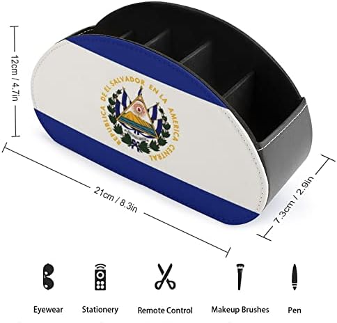 El Salvador zastava TV Organizator za skladištenje daljinskog upravljača s 5 odjeljaka za radnu površinu kućnog ureda