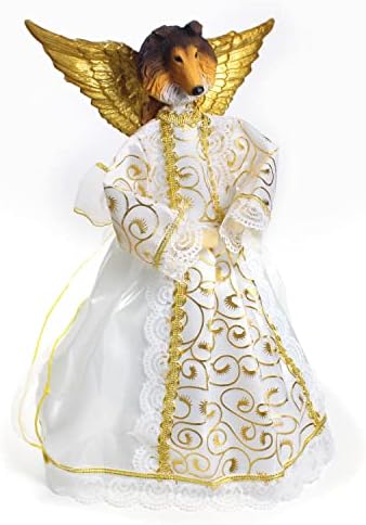 Collie Sable Angel Tree Topper