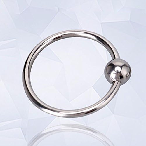 Luoem srebrni penis prstenovi od nehrđajućeg čelika Penis prstenovi Erekcija za pojačavanje prstenova seksualne igračke 27 mm