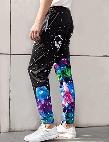 Outfit 80 -ih za žene 3D jogers hlače Smiješne grafičke trenirke unisex casual muških trenerki Sportske staze hlače Baggy