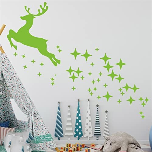 Dječje Zidne naljepnice za djevojačke spavaće sobe Božićni ukrasi Zidne naljepnice uklonjive umjetničke Zidne naljepnice pribor za