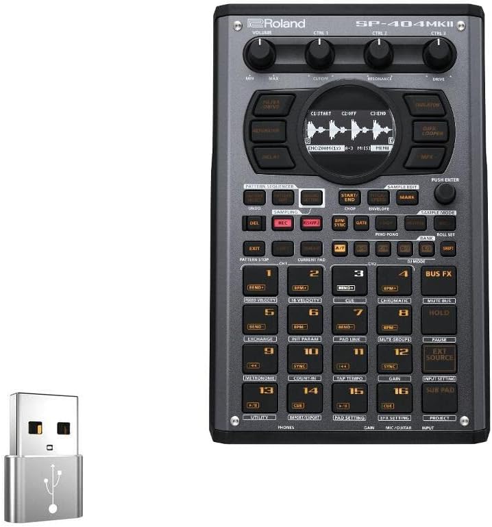 BoxWave adapter kompatibilan s Roland SP-404 MKII-USB-A TO C PORTCHANGER, USB Type-C OTB-A USB-A pretvaranje podataka o punjenju za