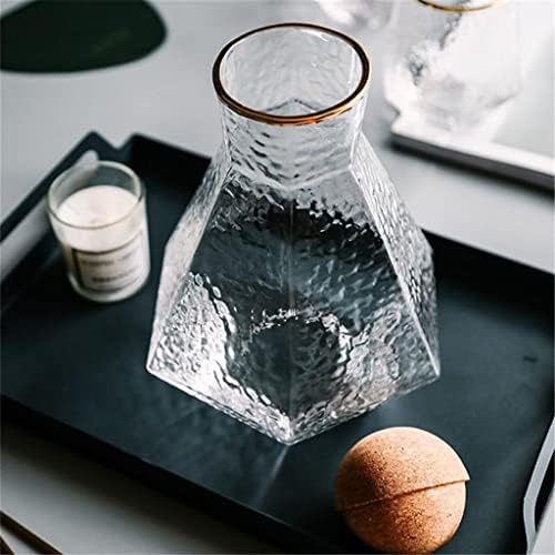 SDFGH 1 Postavite geometrijsku staklenu vodu Potpisni čajnik za kućni sok Cool Kettle stakleni lonac za vodu i šalica