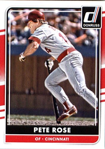 Donruss 187 Pete Rose Cincinnati Reds Baseball Card