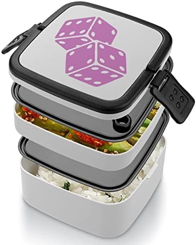 Dvostruka kutija za ručak koja se može složiti 92 za Bento spremnik za ručak za višekratnu upotrebu s kompletom pribora za večeru za