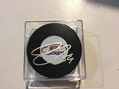 Tim SAD-a Bobbi Rian potpisao je hokejaški pak s autogramom u-NHL Pakovi s autogramom