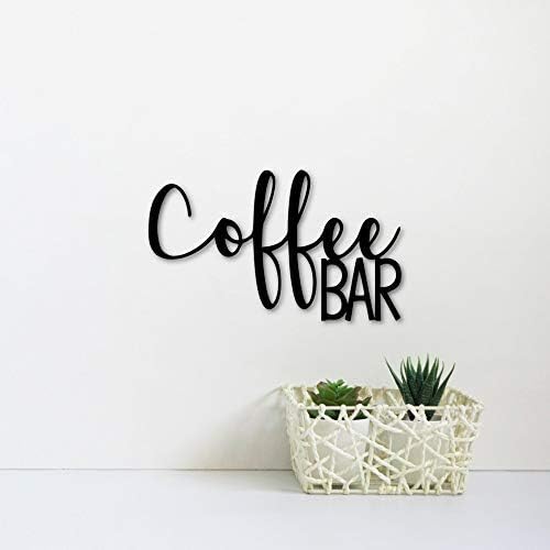 GodBlessign kafić metalni znak, natpis, metalni zidni dekor za kućnu kuhinju kava bar bar, moderni dekor dekor domaćih poklona, ​​personalizirani