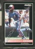 Pinnacle 1992 Redovita 129 Marquis Grissom, Montreal Expos Baseball Card