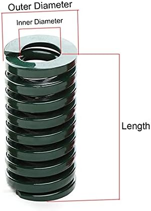 Kompresijske opruge pogodne su za većinu popravka i 1 komad zelenog plijesni Spring Compressing Stiskanje kalupa teška opruga vanjskog