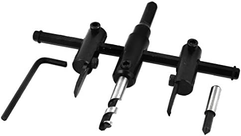 2 podesivi specijalni alat promjera od 30 mm do 120 mm za metal bušilica bušilica alati za rezanje crni model: 61,562,115