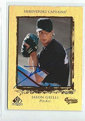 Jason Grilli potpisao 1999. Gornja paluba SP Top Prospects Card 54 - Baseball ploča s autogramiranim karticama