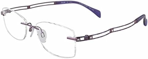 Naočale od 52069 do 2069 do 51 mm ljubičasti Optički okvir bez okvira