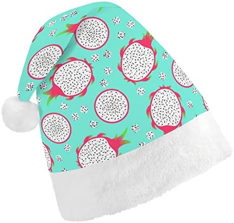 Božićni šešir s voćem Pitahaia šešir Djeda Mraza smiješni Božićni šeširi šeširi za zabave za žene / muškarce