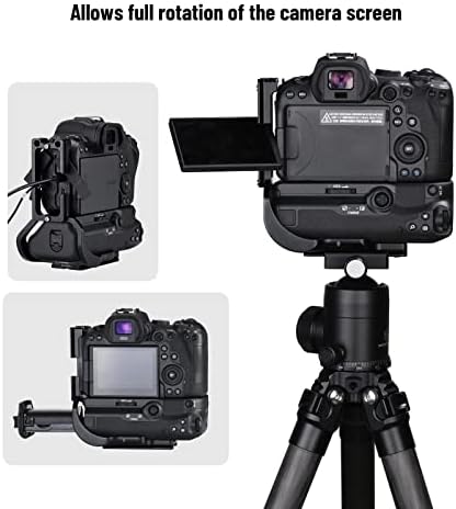 Sunwayfoto PCL-R5GII L BRACKET za Canon EOS R5/R6 s baterijom BG-R10 ARCA SWISS PLONE