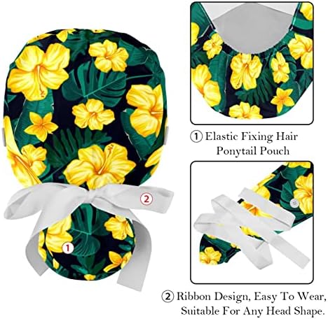 2 komada cvjetovijske biljke elastične zavojnice kravata za žene i muškarce