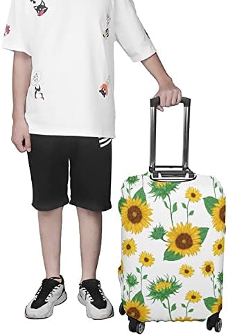 Suncokret smiješni putnička prtljažnica pokriva elastično protiv iscrpne kofera za pranje prtljage