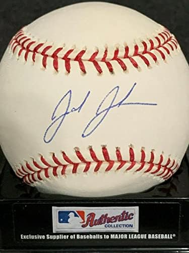 Josh Johnson Florida Marlins potpisao OML bejzbol - Autografirani bejzbols