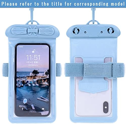 Futrola za telefon u boji kompatibilna s vodootpornom futrolom za telefon u boji u boji od 19 do 5 [bez zaštitnika zaslona] u plavoj