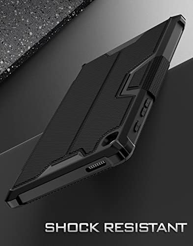 Poetic Explorer teški predmet folio dizajniran za Samsung Galaxy Tab A7 Lite 8,7 inča, dva sloja zaštitni šank za zaštitu od kapljice,