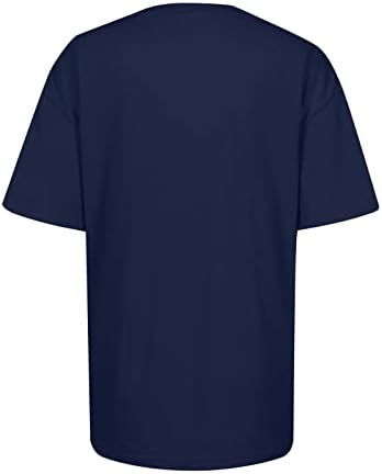 Vrhunska jesenska ljetna odjeća Kratki rukav pamuk posada grafički smiješni majica s prevelikim bluzom za djevojčice 0d 0d