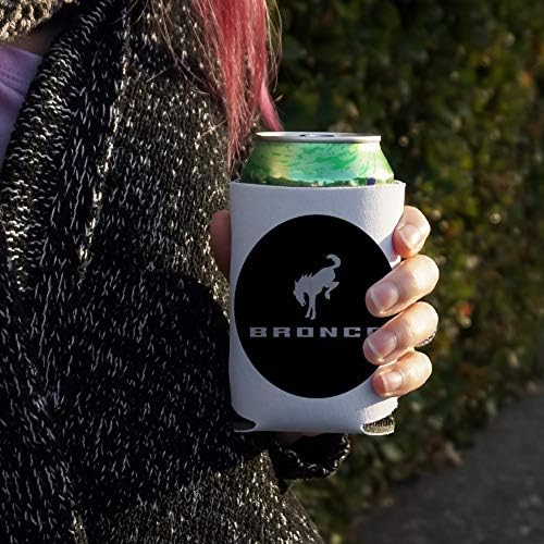 Novi Bronco logotip može hladiti - zagrljaj zagrljaja za piće izolirani izolator - Izolirani držač pića