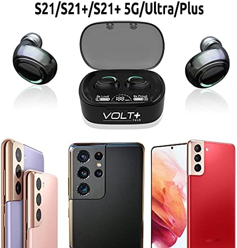 Volt Plus Tech Wireless v5.1 Pro Pro uši kompatibilni s LG 14Z90N-U.AAS6U1 IPX3 Bluetooth Touch vodootporno/znojenje/Smanjenje buke